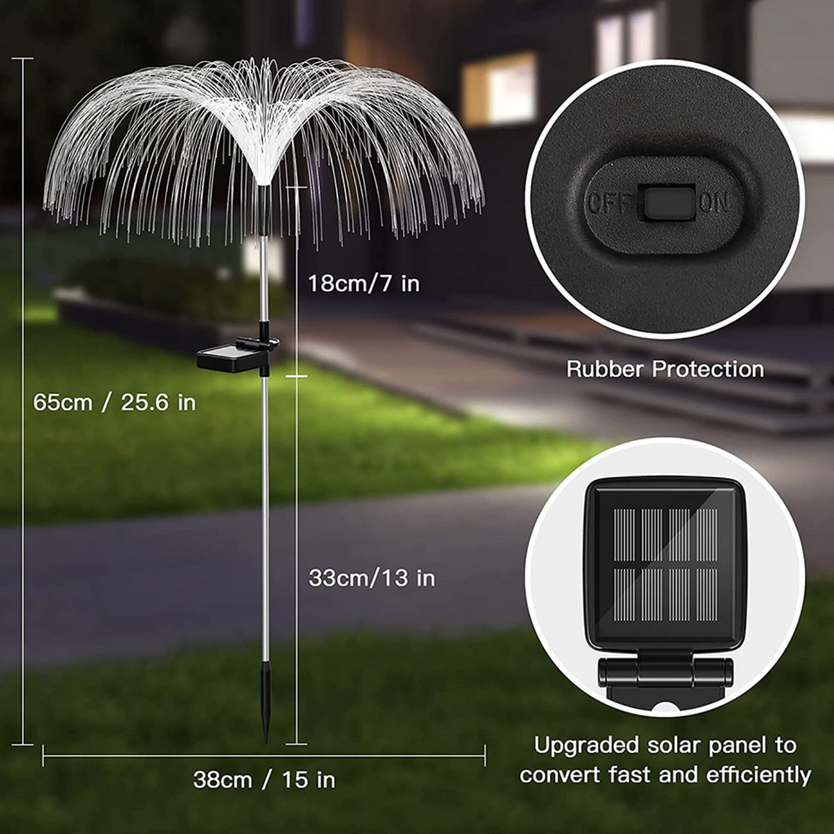 Skyline Solar Lawn Light 3-Pack - Sunny Skyline